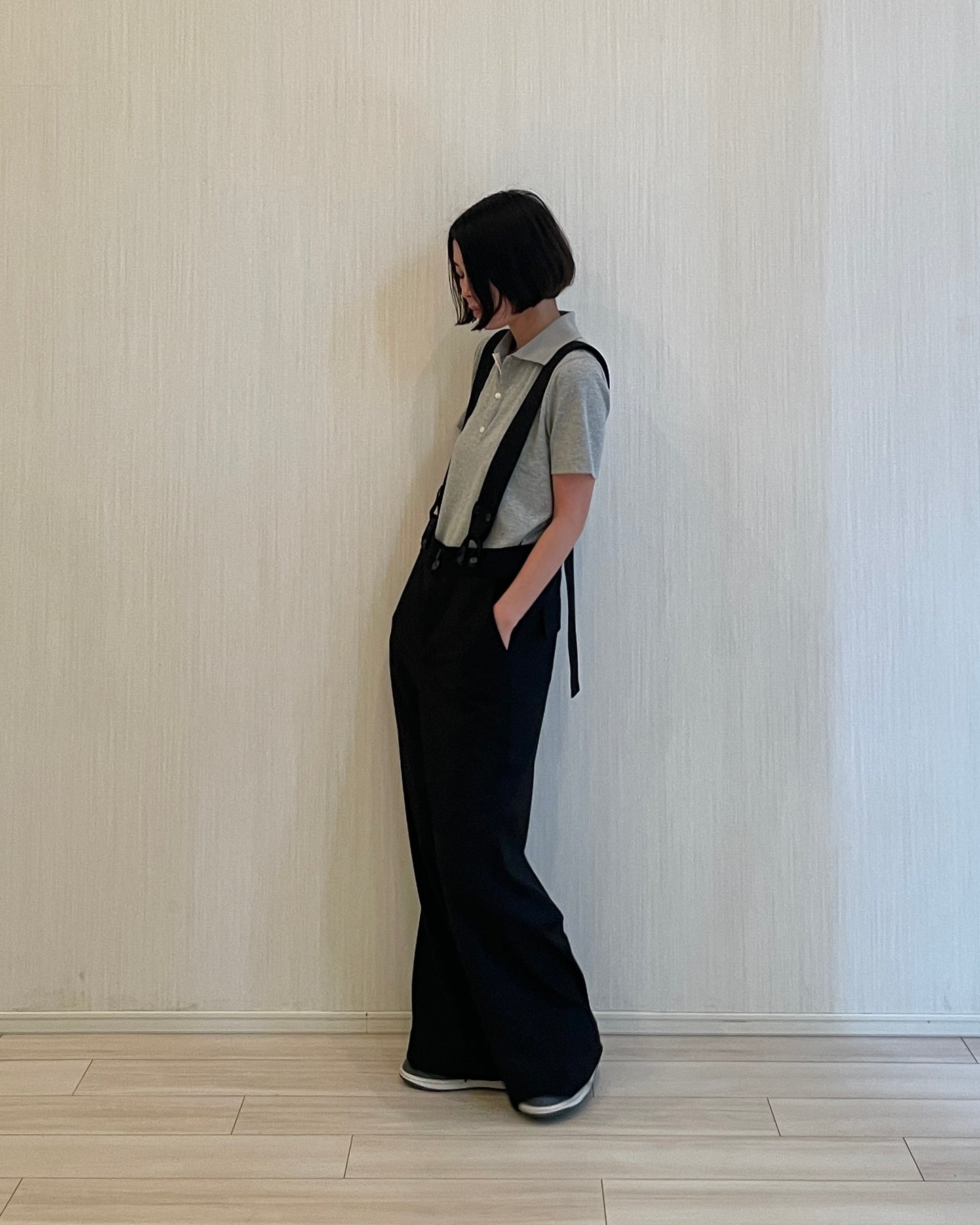 サスペンダーオーバーオール