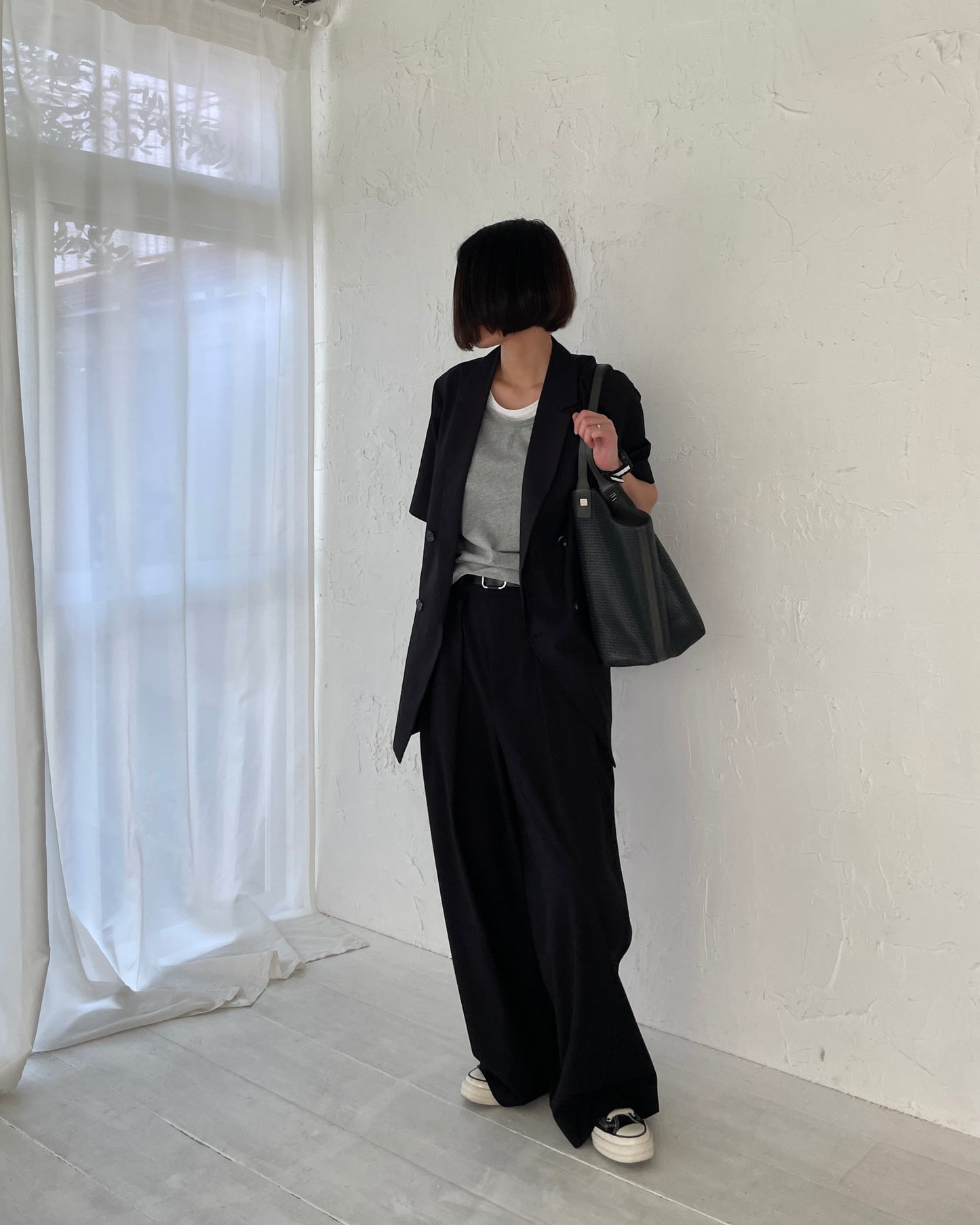 レイヤードタンクトップ