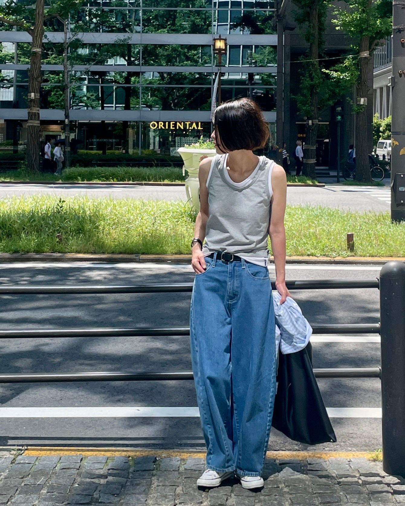 レイヤードタンクトップ