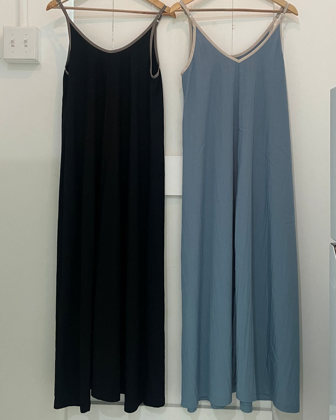 2way キャミソール ロングドレス