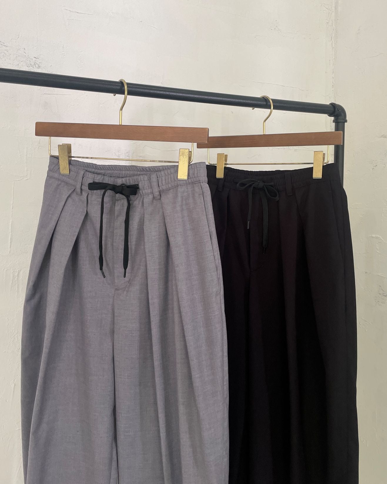 【lindo(リンド)】2タックワイドスラックス
