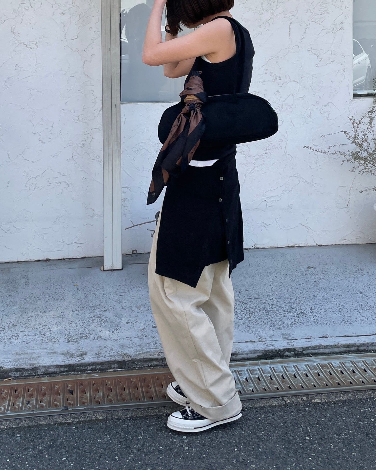 【lindo(リンド)】2タックチノパンツ
