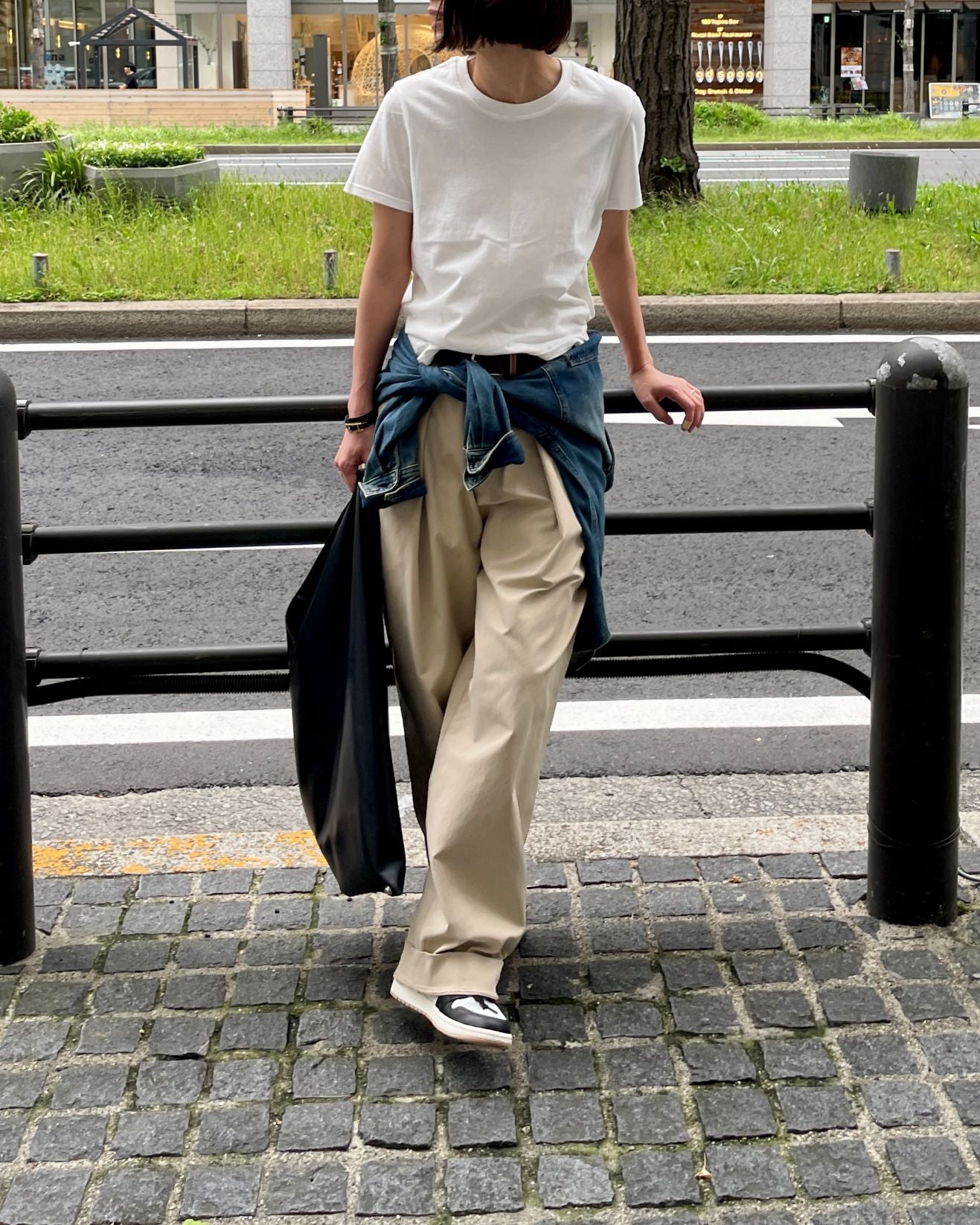 【lindo(リンド)】2タックチノパンツ