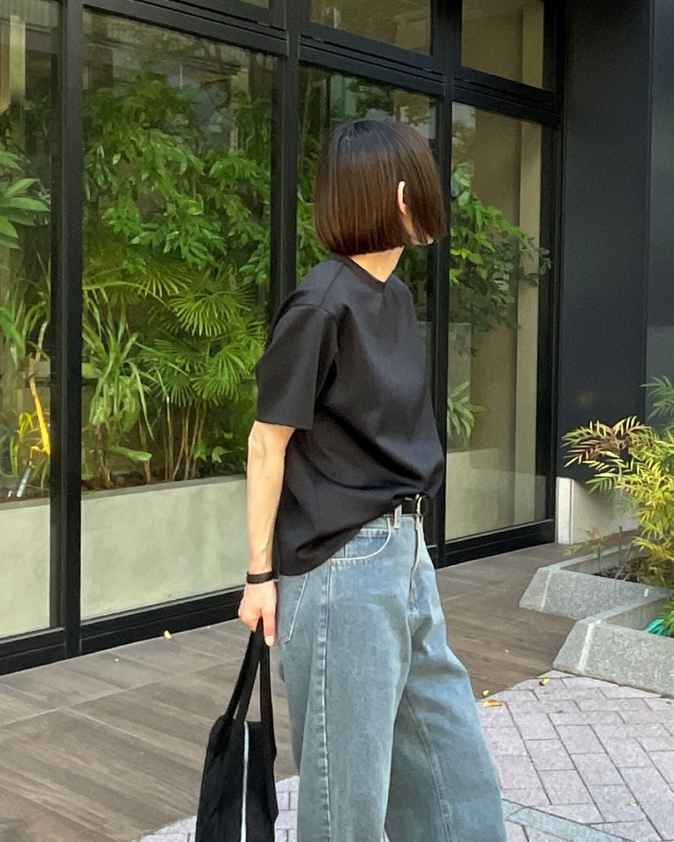 【perola(ぺロア)】無地Tシャツ