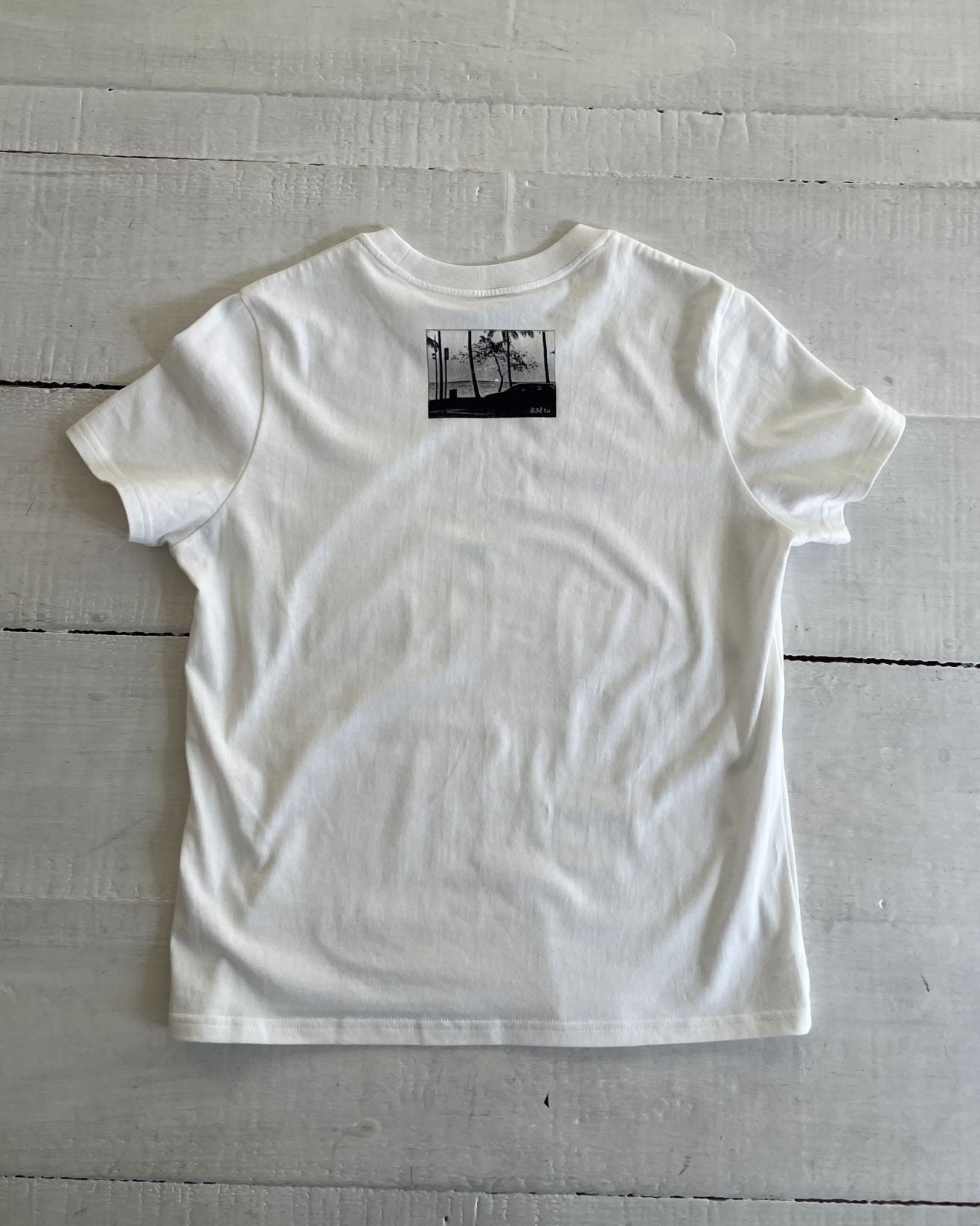 メッセージ&バックフォトTシャツ