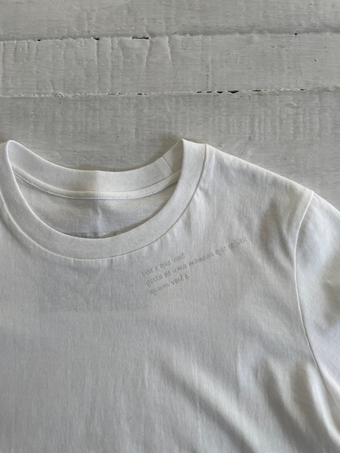 メッセージ&バックフォトTシャツ