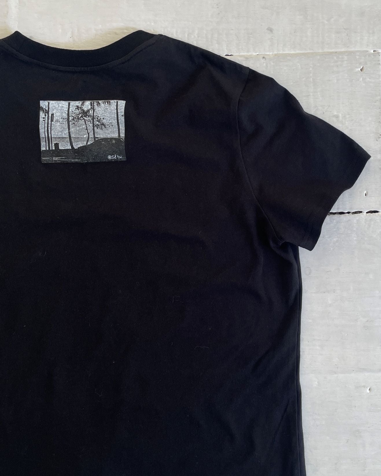 メッセージ&バックフォトTシャツ