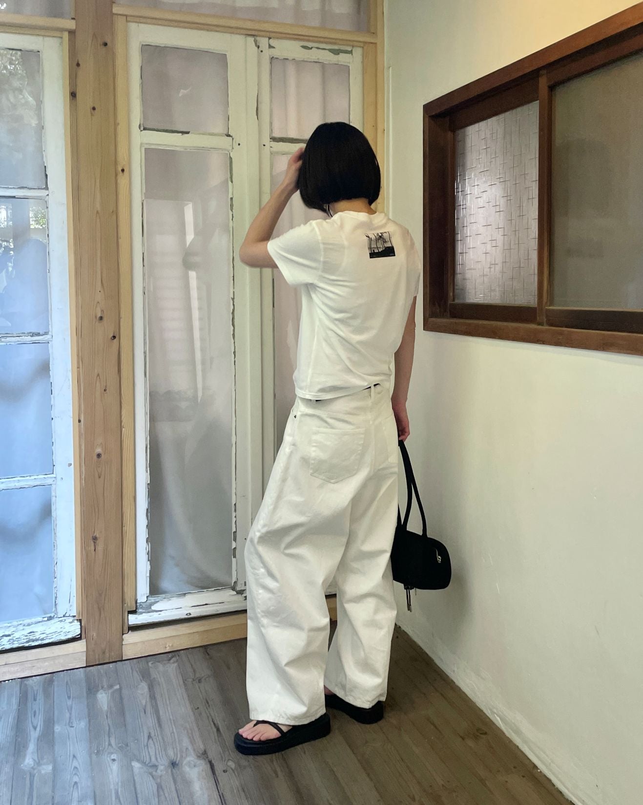メッセージ&バックフォトTシャツ