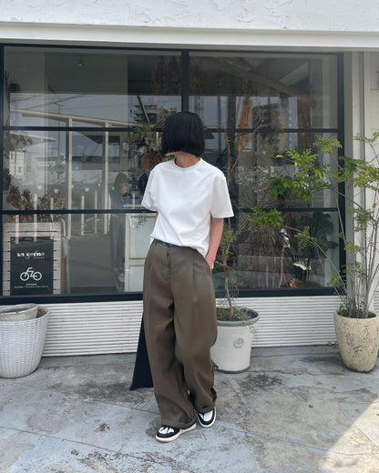 【perola(ぺロア)】無地Tシャツ