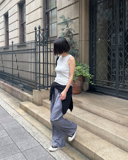 【lindo(リンド)】2タックワイドスラックス