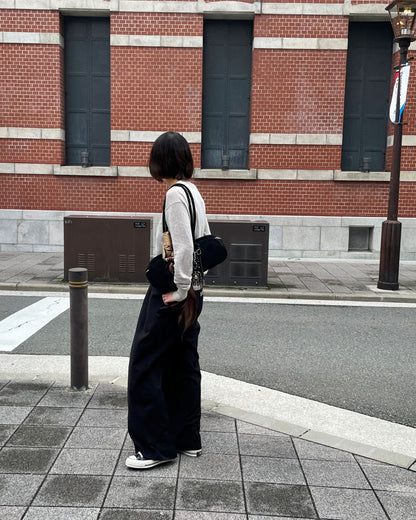 【lindo(リンド)】2タックワイドスラックス