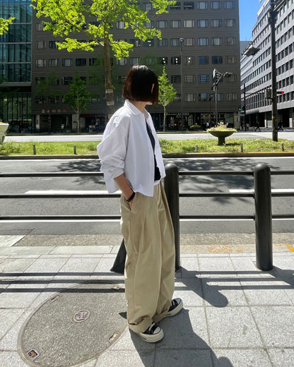 【lindo(リンド)】2タックチノパンツ