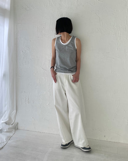 レイヤードタンクトップ