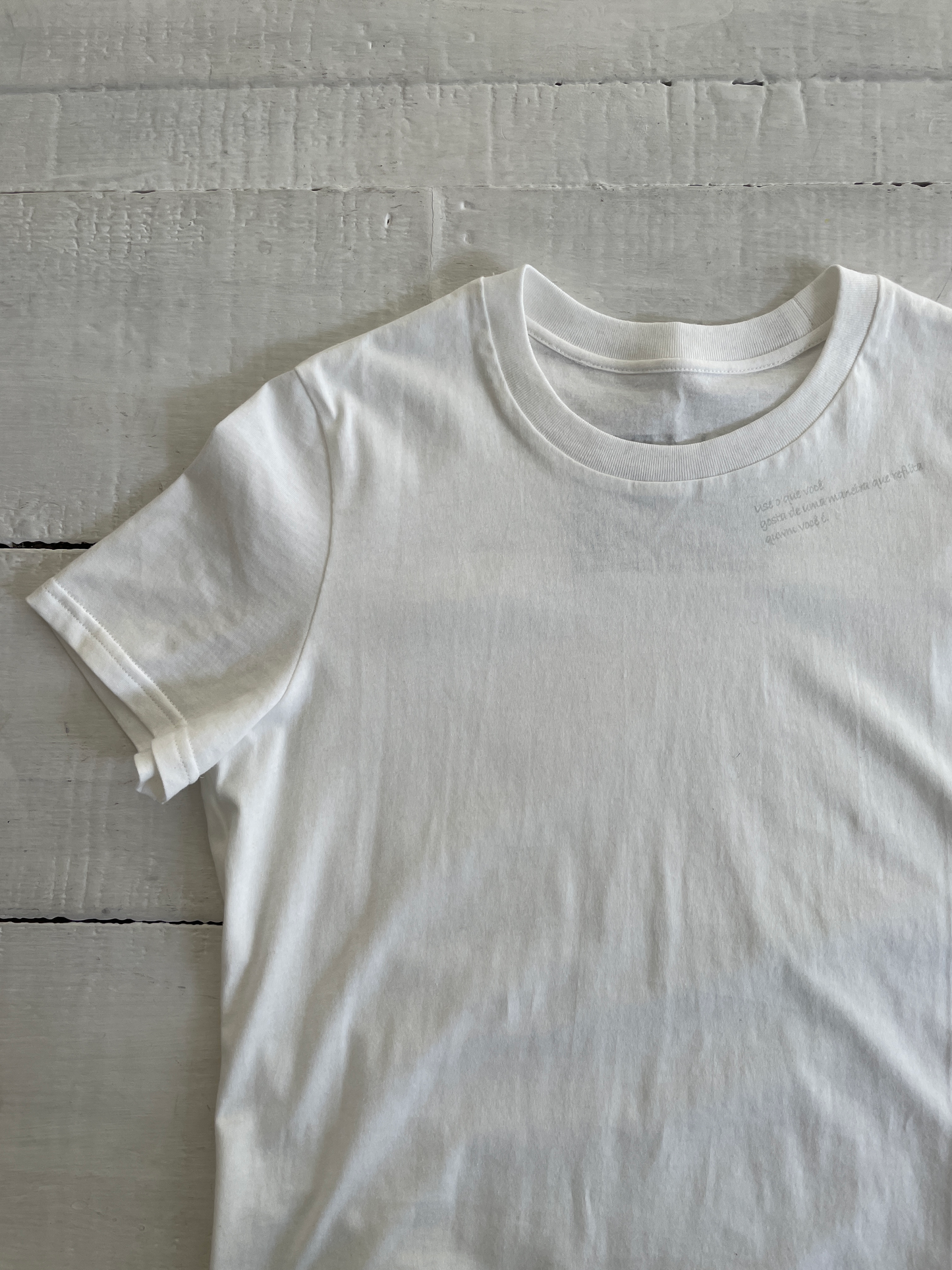 メッセージ＆バックフォトTシャツ