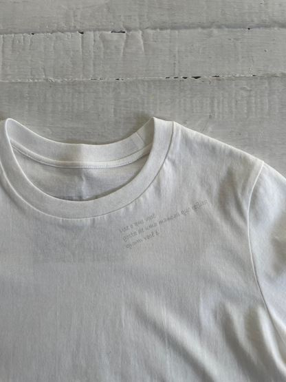 メッセージ＆バックフォトTシャツ